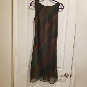 Sheer Brown Dress